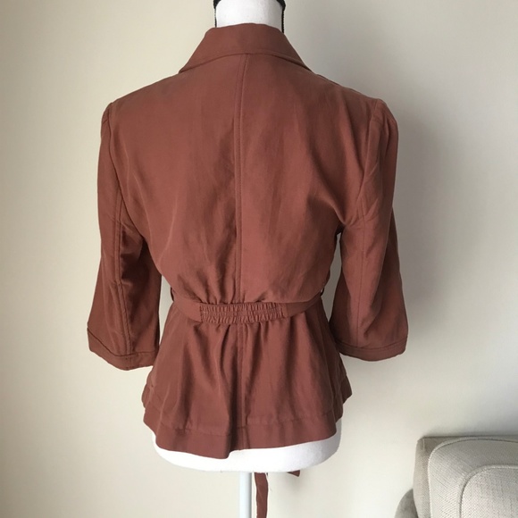 Anthropologie Cartonnier Brown Blazer Jacket - Picture 5 of 5